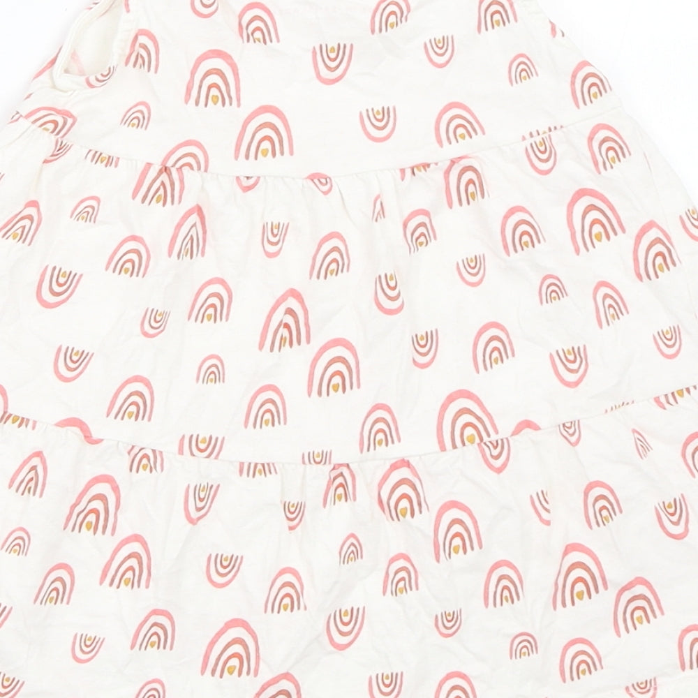 Primark Girls Ivory   Trapeze & Swing  Size 18-24 Months