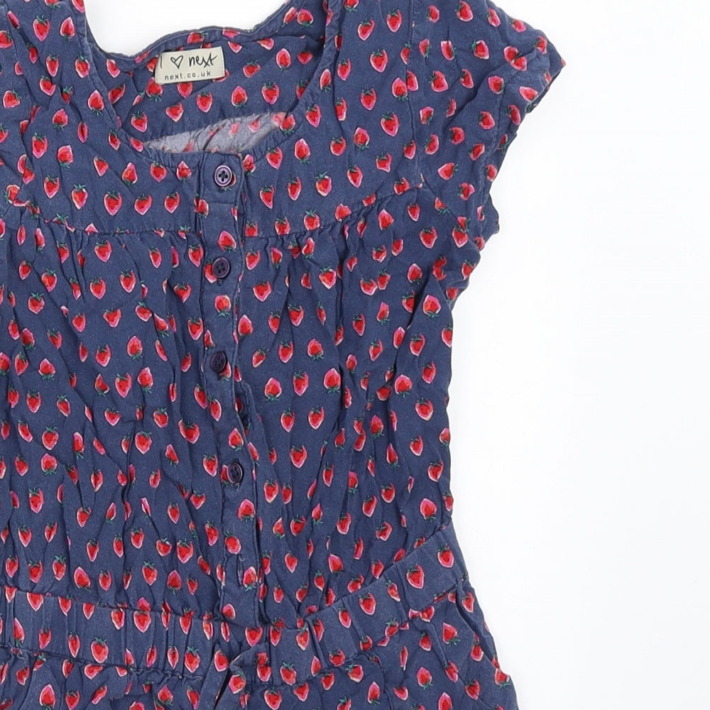 NEXT Girls Blue   Playsuit One-Piece Size 8 Years