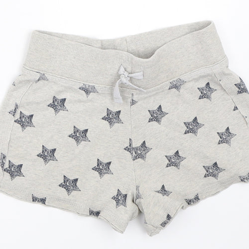 NEXT Girls Grey   Sweat Shorts Size 9 Years
