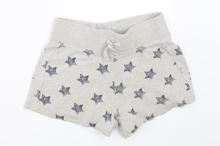 NEXT Girls Grey   Sweat Shorts Size 9 Years