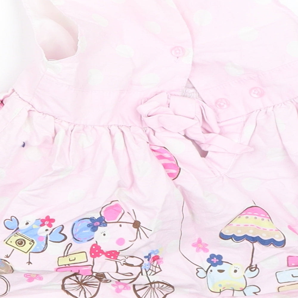 Earlydays Girls Pink   Fit & Flare  Size 3-6 Months