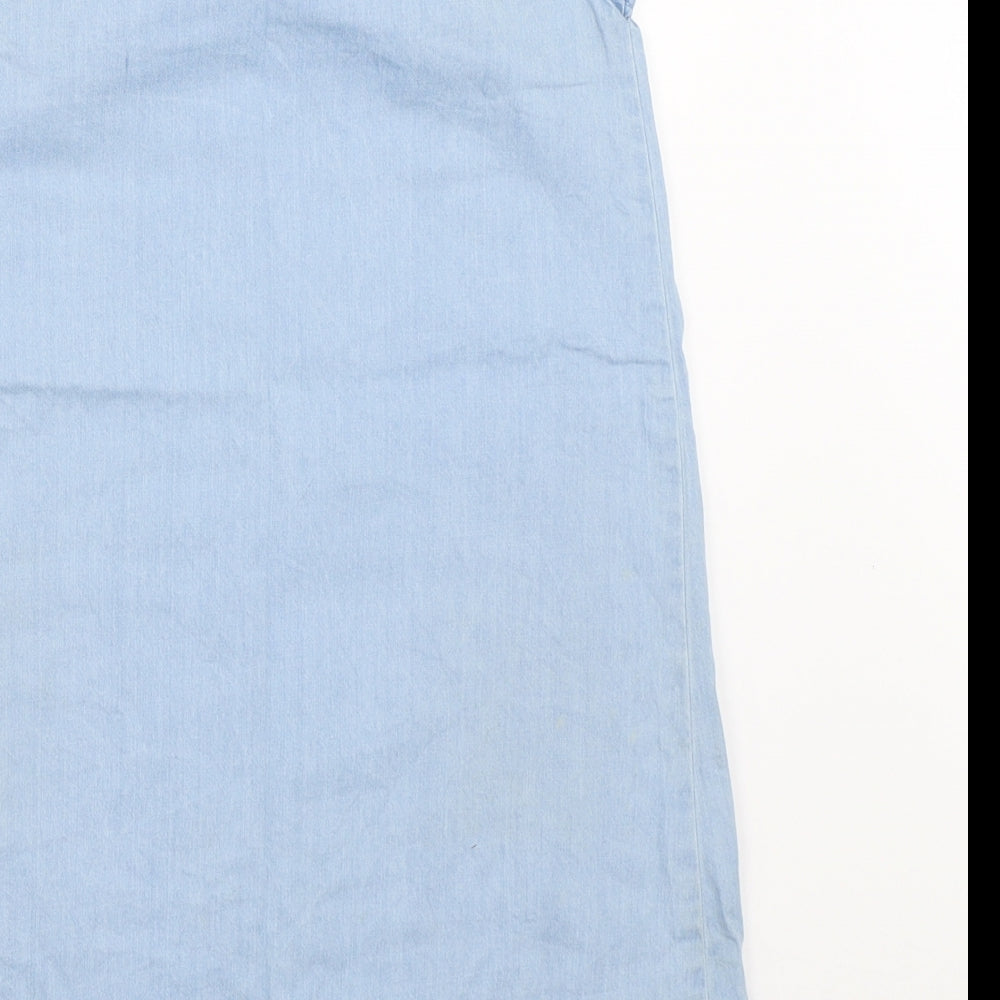 NEXT Girls Blue  Denim Shift  Size 9 Years