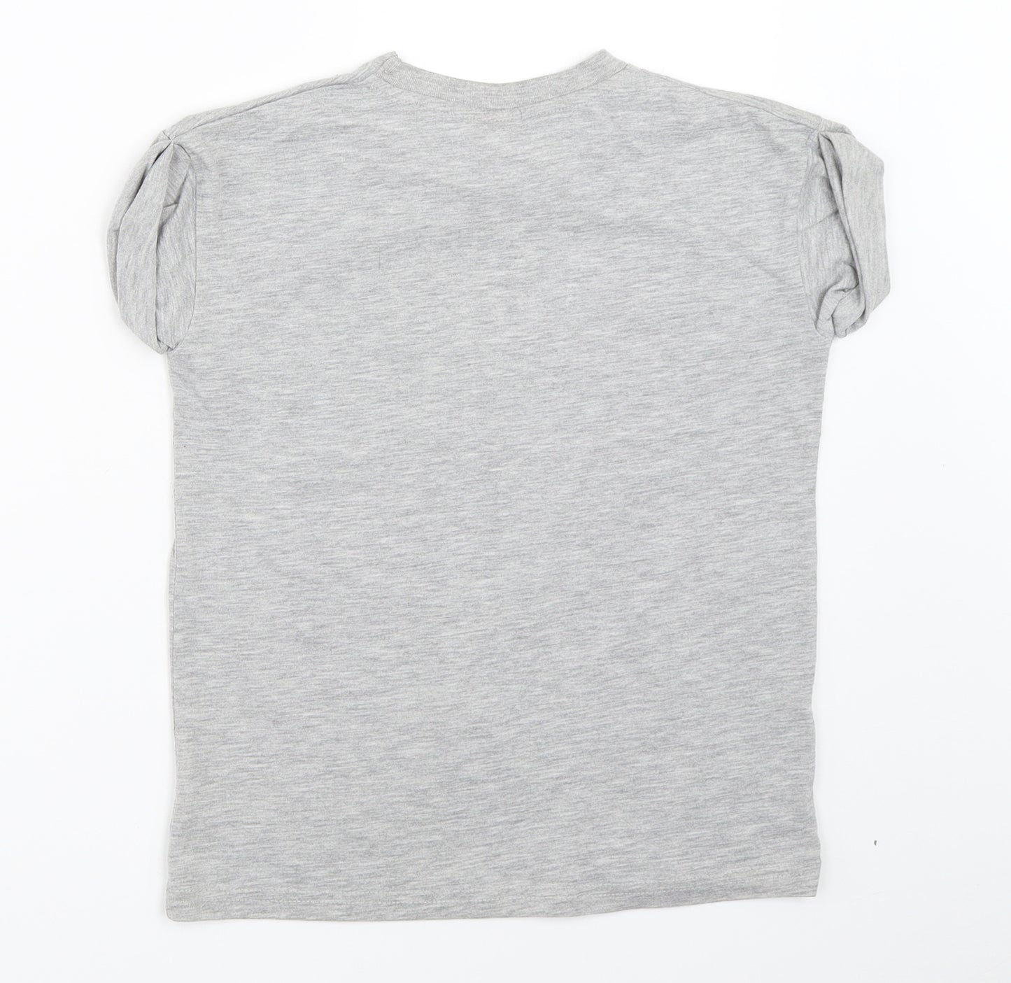 Disney Girls Grey   Basic T-Shirt Size 9-10 Years  - minnie mouse