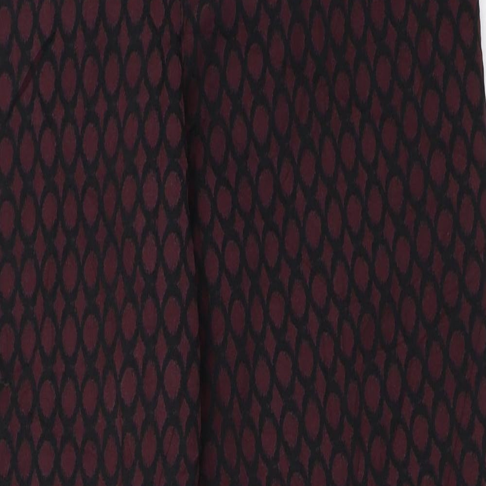 Phase Eight Womens Purple   Capri Trousers Size 10 L26 in