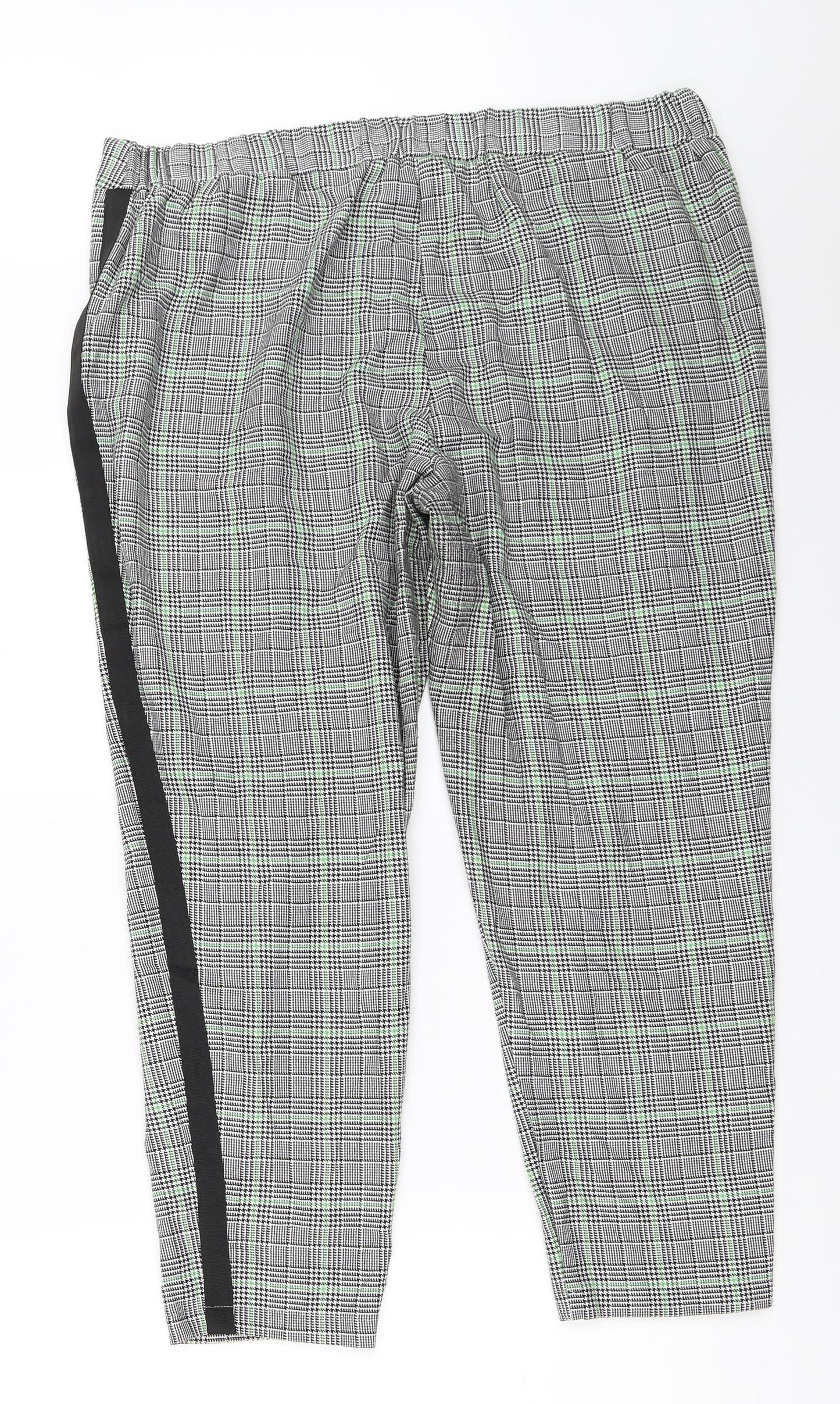 Primark Womens Grey   Capri Trousers Size 18 L25 in