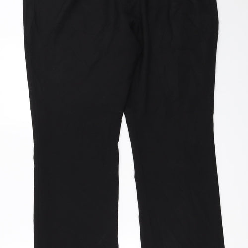 Preworn Womens Black   Trousers  Size 38 in L31 in