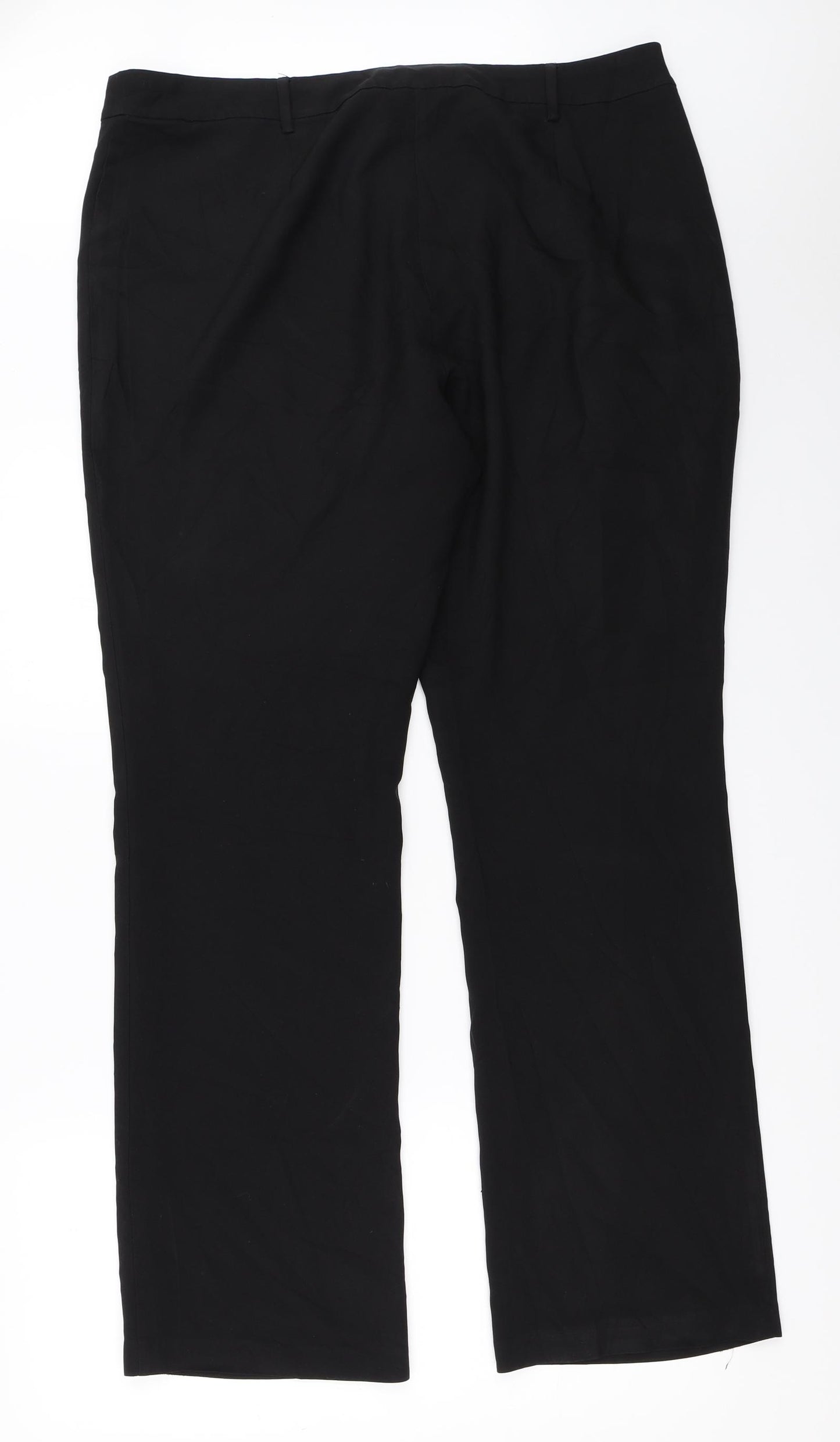 Preworn Womens Black   Trousers  Size 38 in L31 in