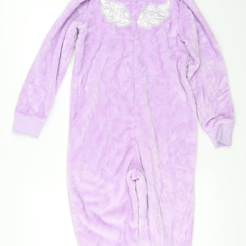 Blue Zoo Girls Purple Solid  Top One Piece Size 9-10 Years  - Unicorn Onesie