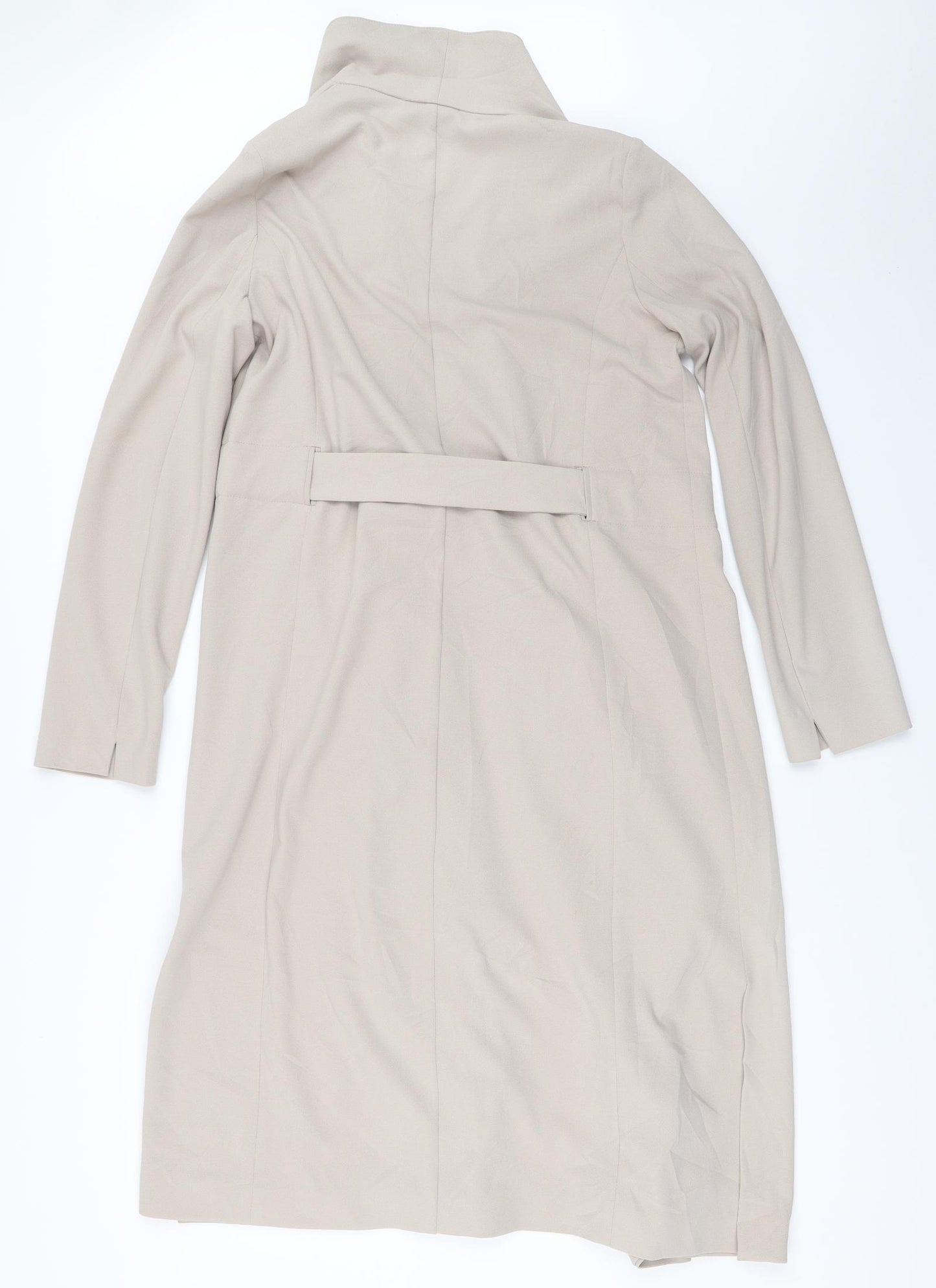 NEXT Womens Beige   Overcoat Coat Size 12