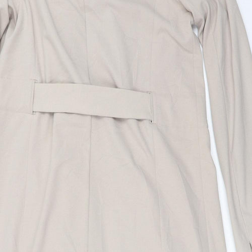 NEXT Womens Beige   Overcoat Coat Size 12