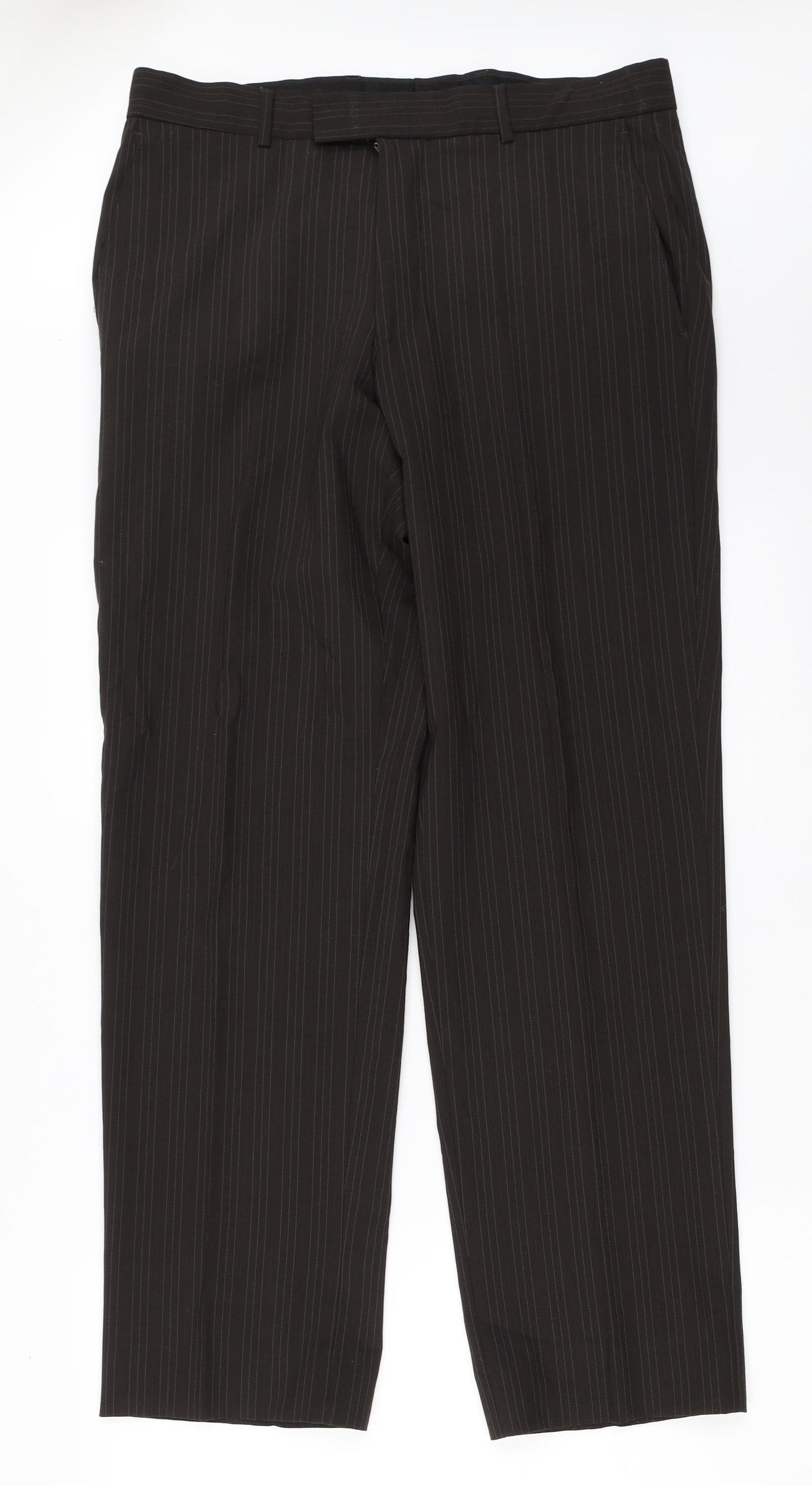 NEXT Mens Brown   Trousers  Size 34 in L32 in