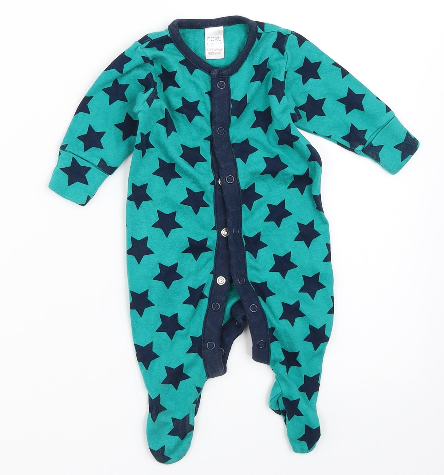 NEXT Boys Green   Babygrow One-Piece Size Newborn