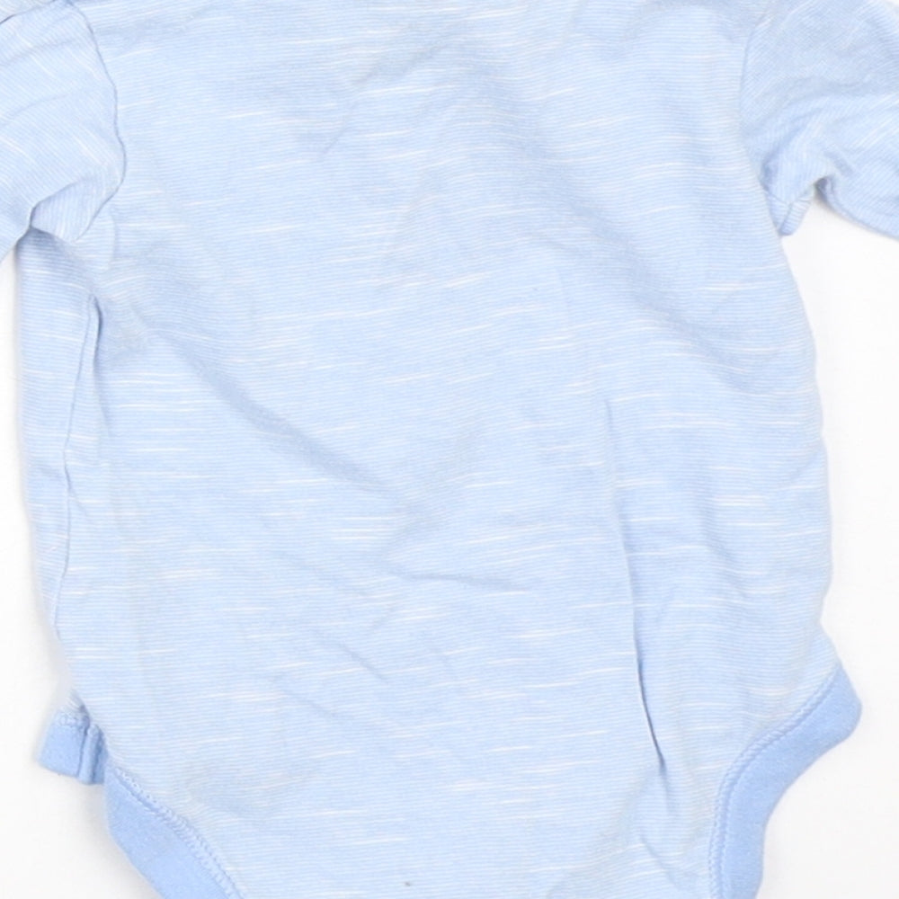 Nutmeg Boys Blue   Babygrow One-Piece Size Newborn