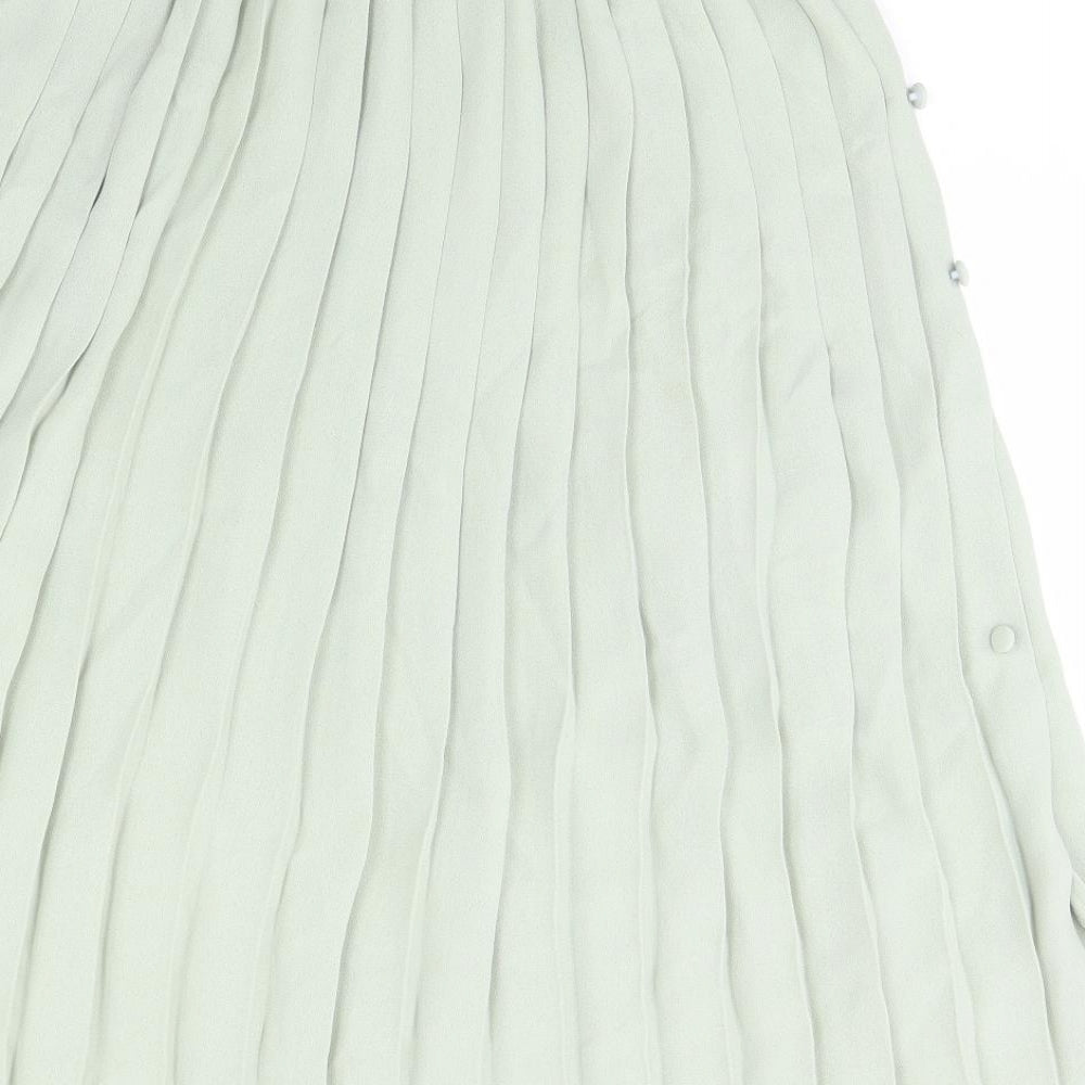 Stephen Womens Green   Flare Skirt Size S