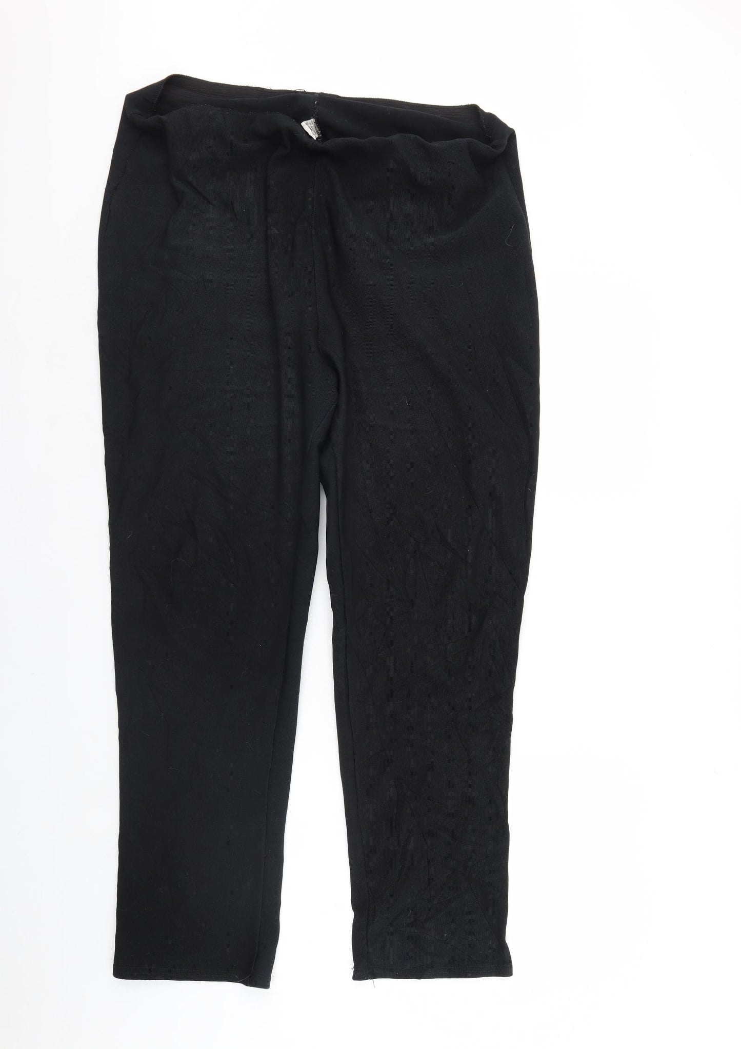 Preworn Womens Black   Dress Pants Trousers Size 20 L31 in