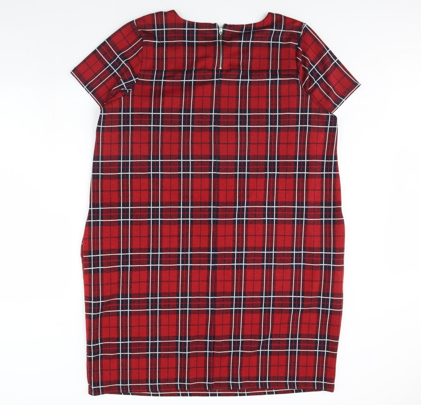 NEXT Womens Red Check  Mini  Size 22