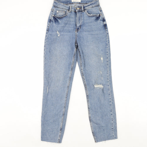 Denim & Co. Womens Blue  Denim Skinny Jeans Size 6 L28 in