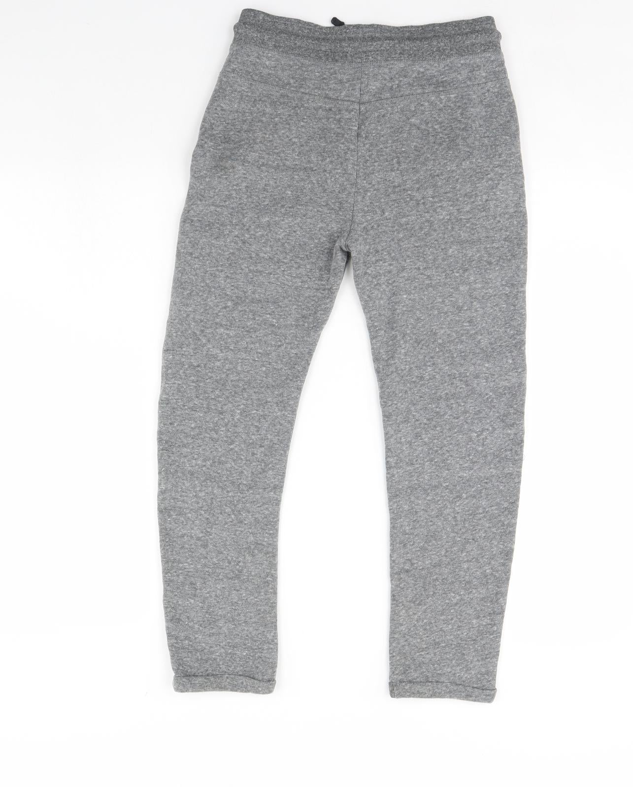 Preworn Boys Grey   Jogger Trousers Size 10 Years