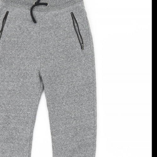 Preworn Boys Grey   Jogger Trousers Size 10 Years