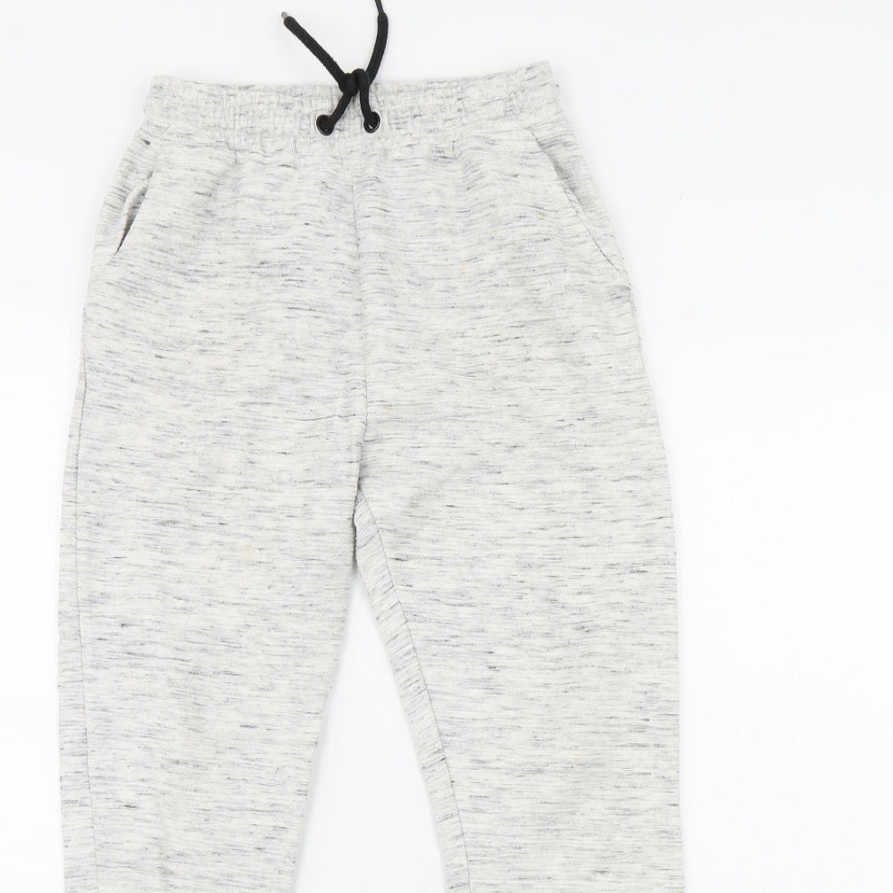 Primark Boys Grey   Jogger Trousers Size 9 Years