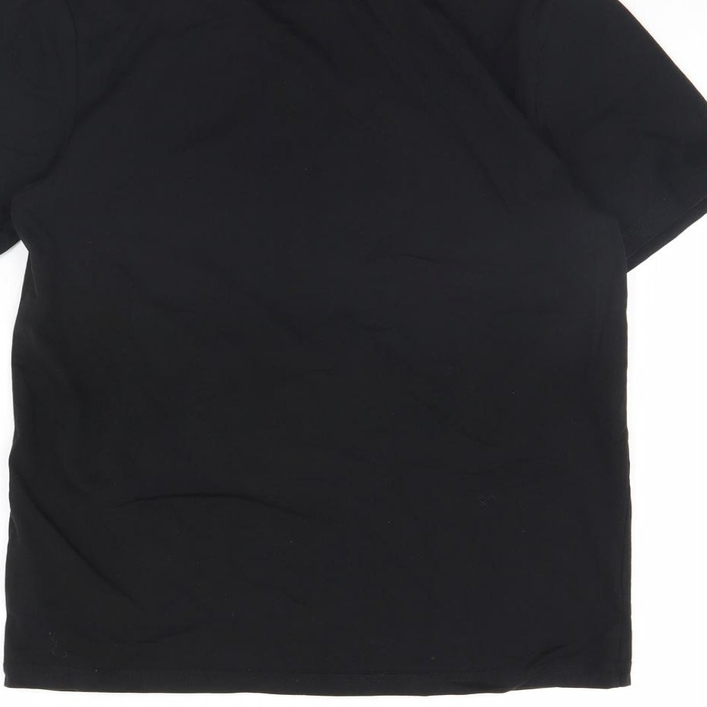 Wish Womens Black   Basic T-Shirt Size S
