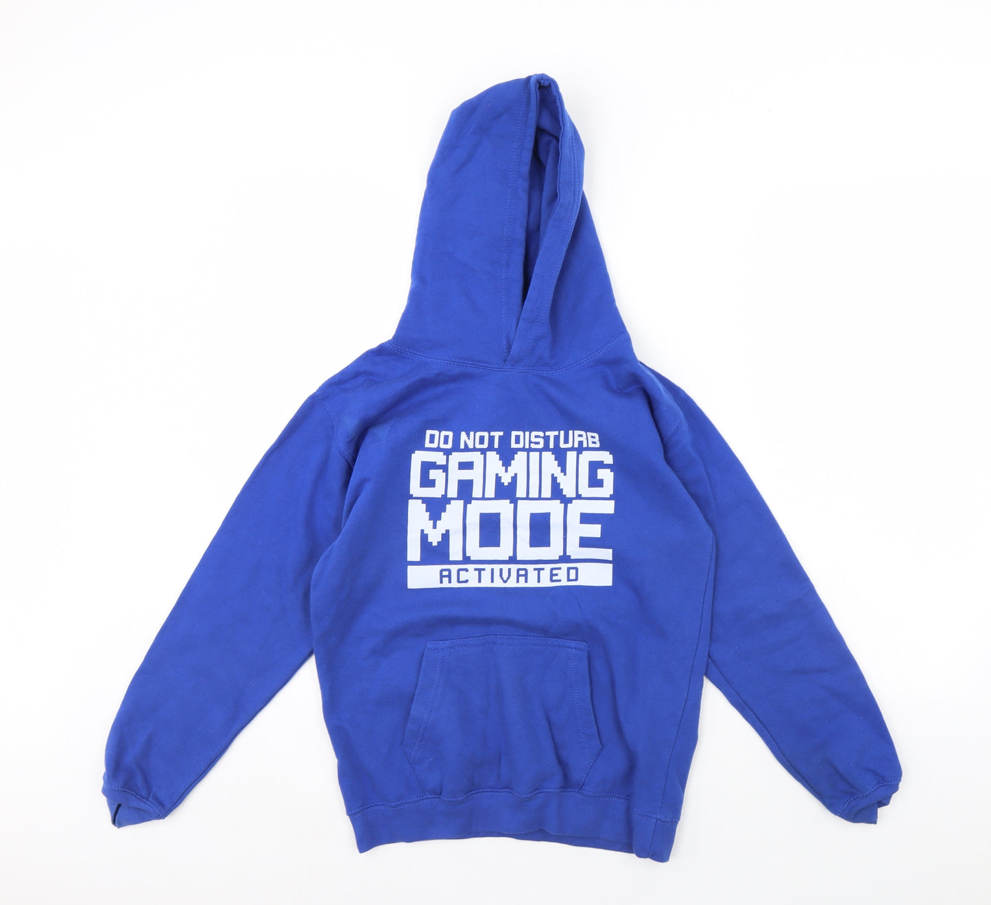 AWD Boys Blue   Pullover Hoodie Size 12 Years  - Gaming