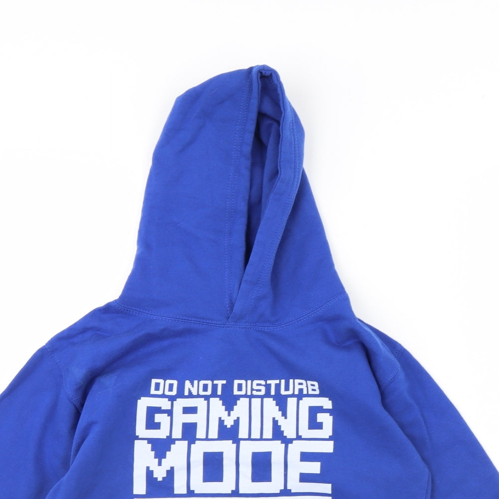 AWD Boys Blue   Pullover Hoodie Size 12 Years  - Gaming