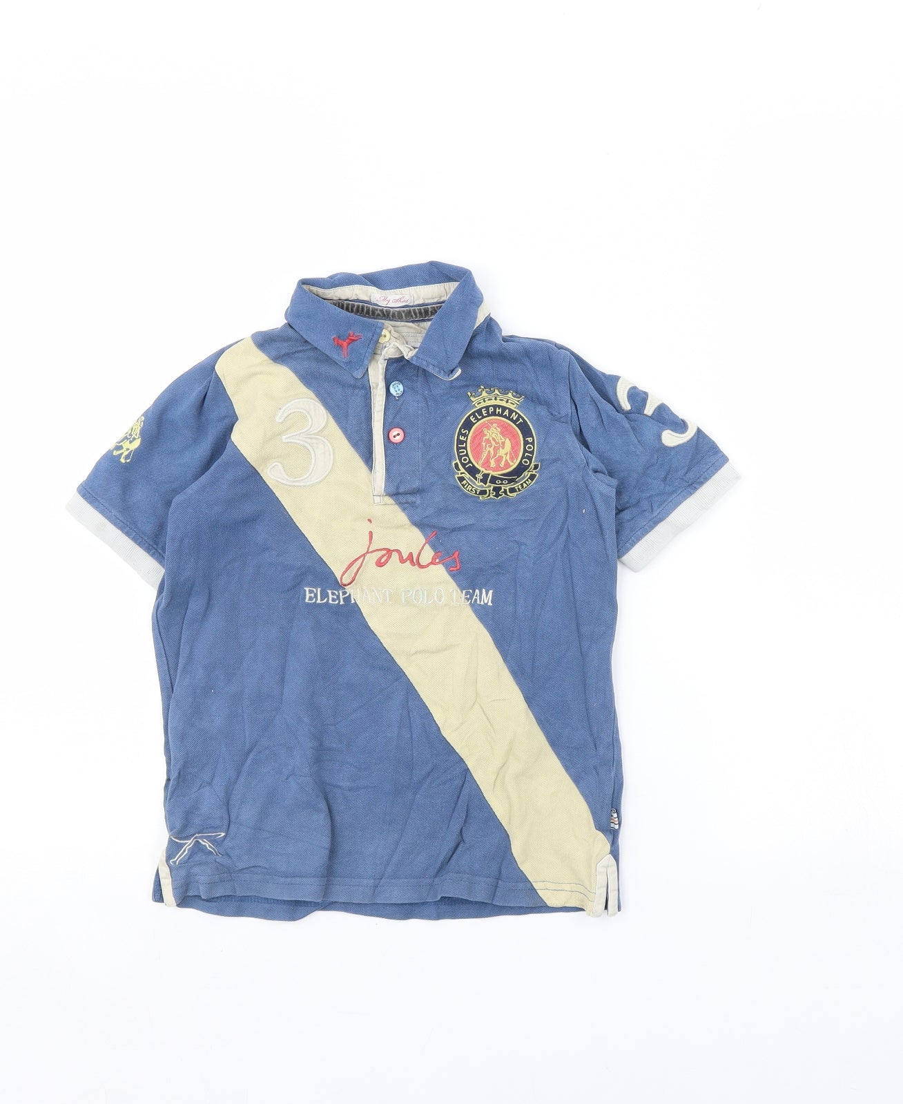 Joules Boys Blue   Basic Polo Size 6 Years
