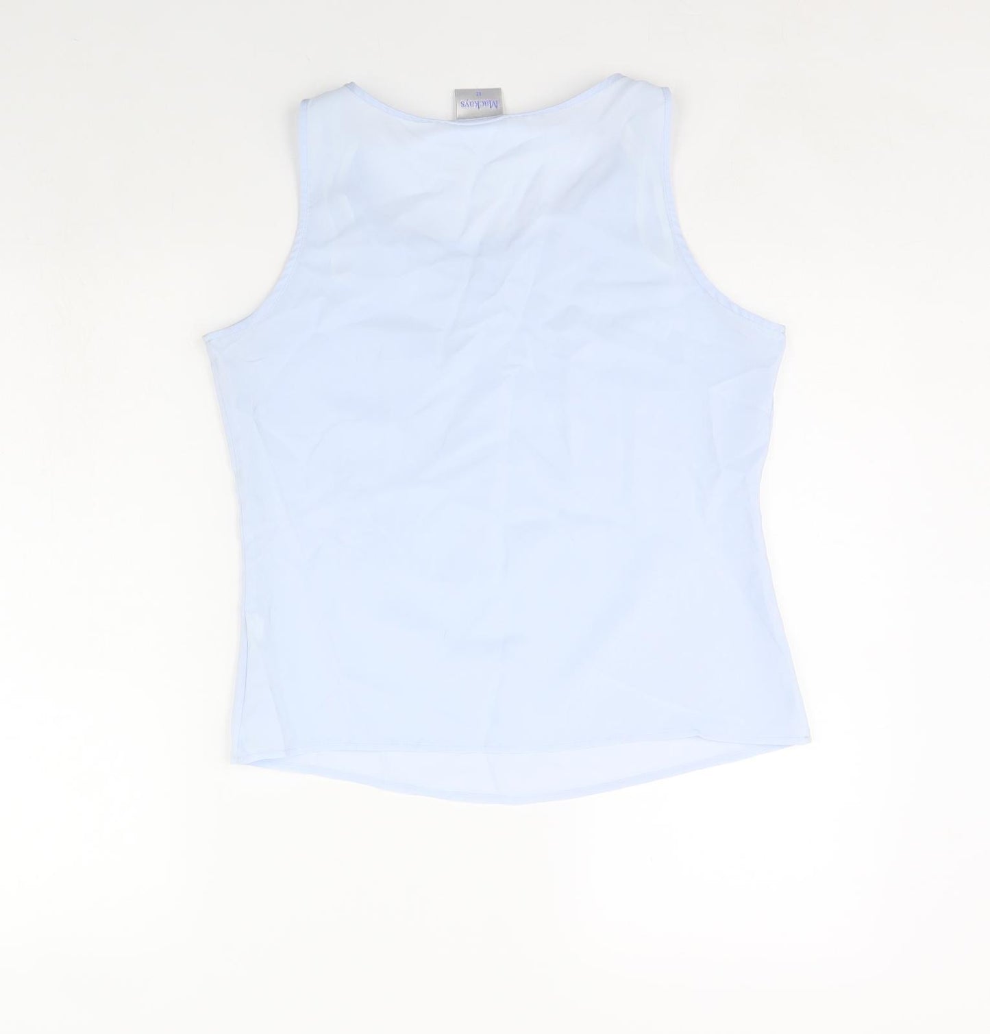 Mackays Womens Blue   Basic Tank Size 12