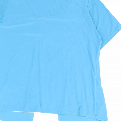 Sonic Collection Womens Blue   Basic Blouse Size 10