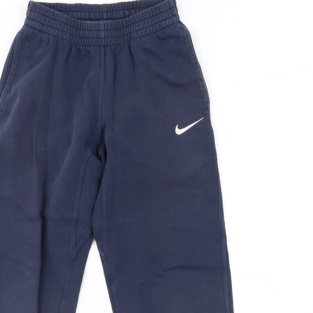 Nike Boys Blue   Jogger Trousers Size 10 Years