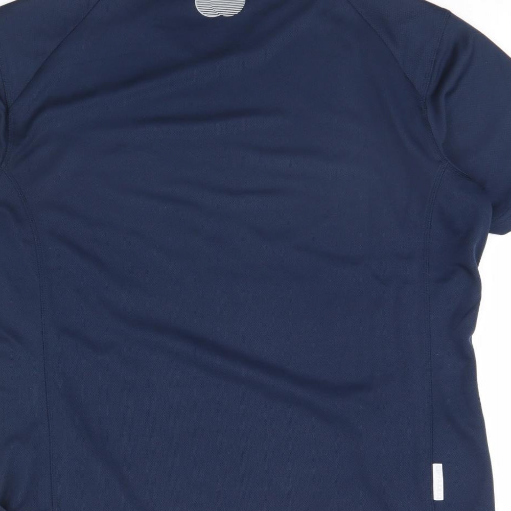 Hi Gear Womens Blue   Basic T-Shirt Size 16