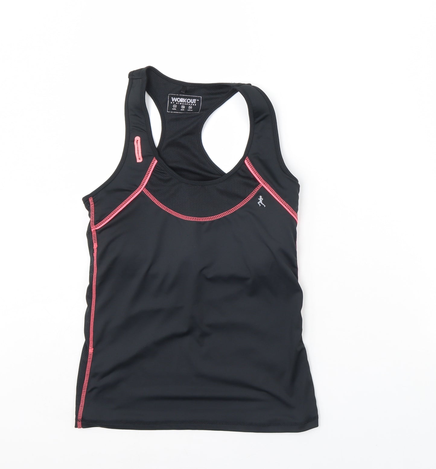 Workout Womens Black   Basic Tank Size 10