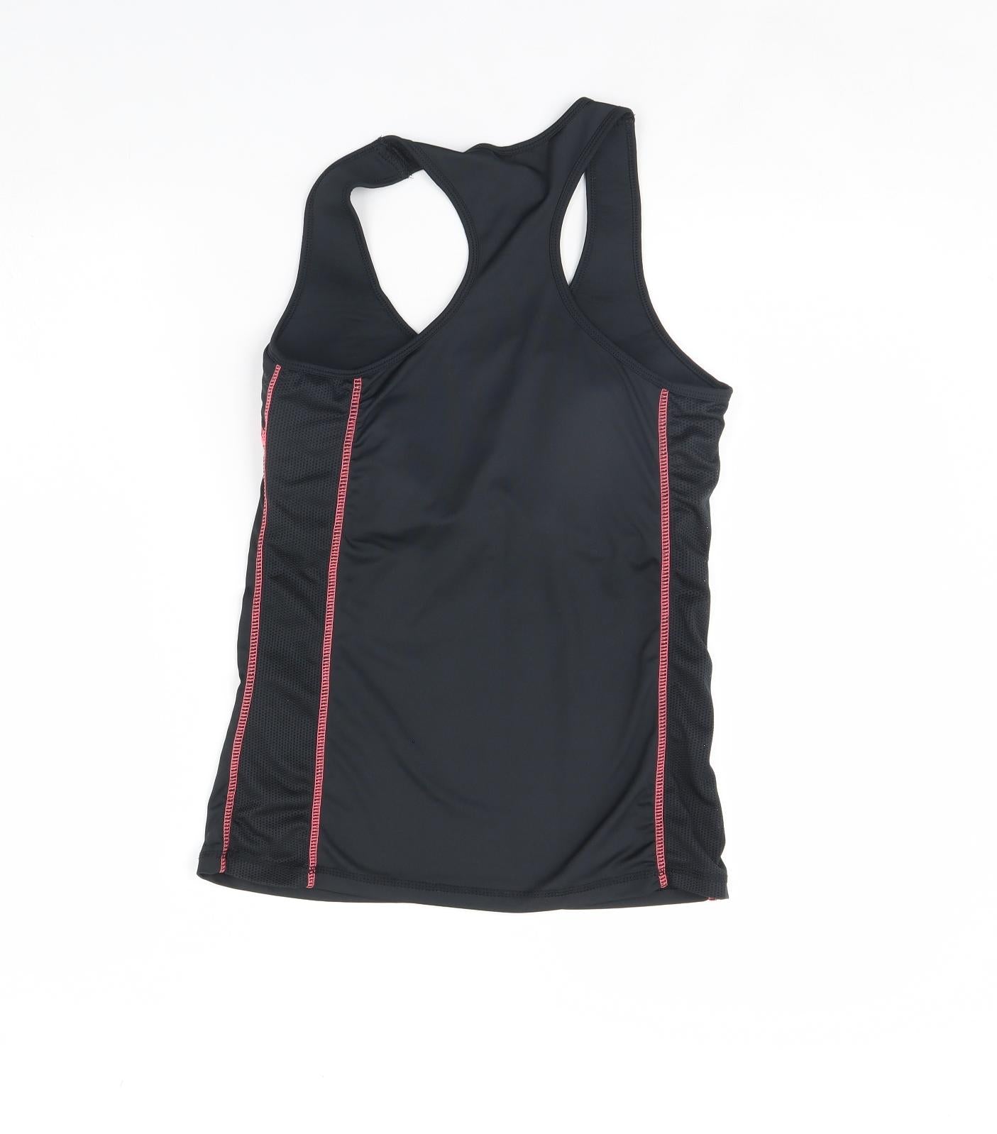 Workout Womens Black   Basic Tank Size 10