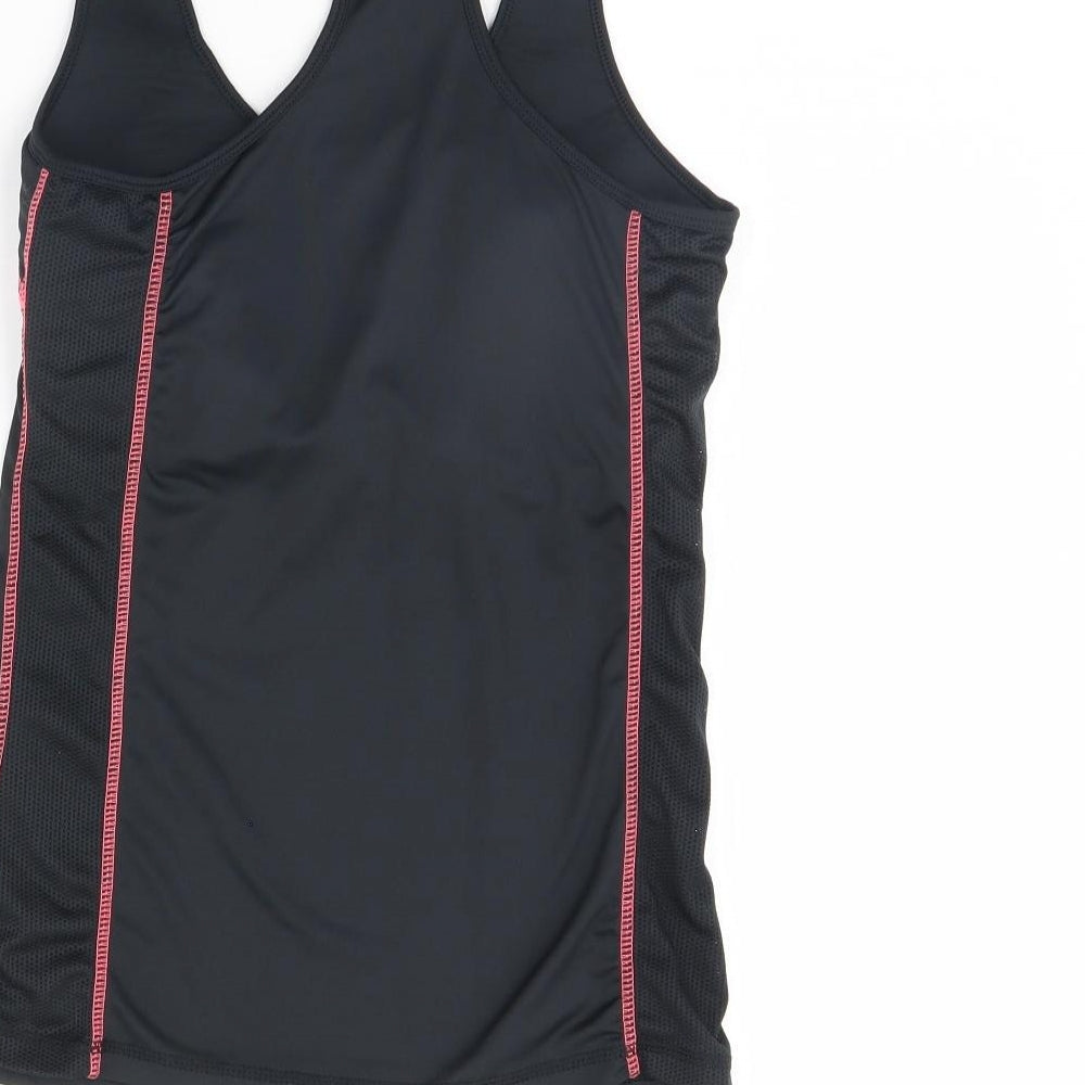 Workout Womens Black   Basic Tank Size 10
