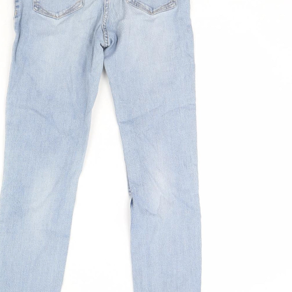 NEXT Womens Blue  Denim Skinny Jeans Size 10 L28 in