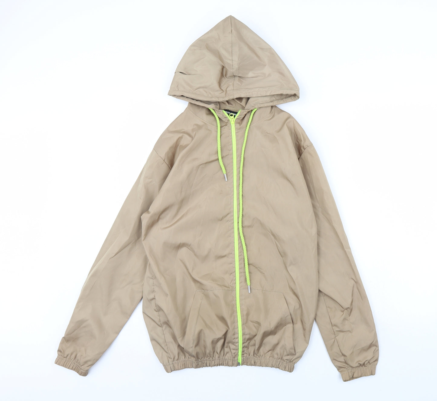 Pretty little thing Womens Beige   Rain Coat Coat Size 6