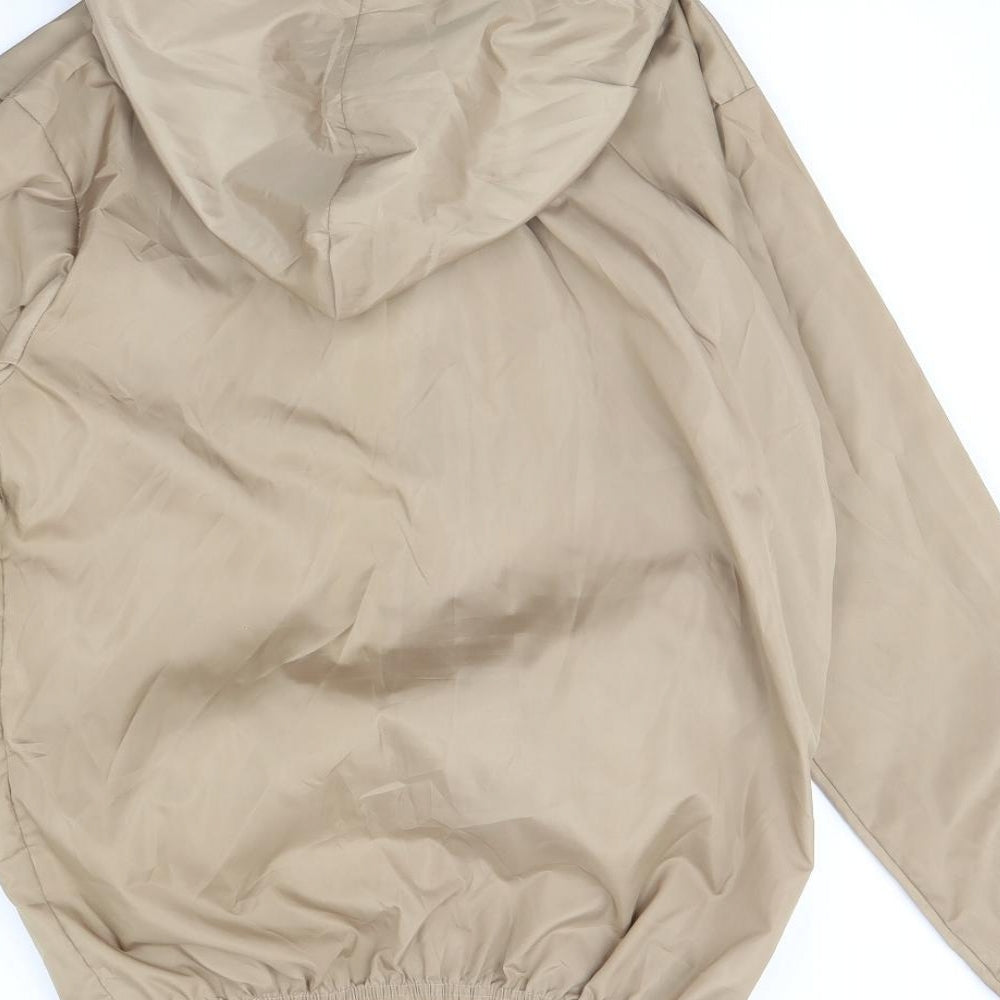 Pretty little thing Womens Beige   Rain Coat Coat Size 6
