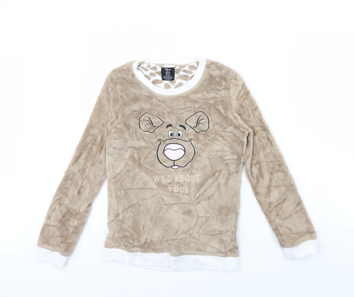 Love to Lounge Womens Beige Solid  Cami Pyjama Top Size XS  - Disney