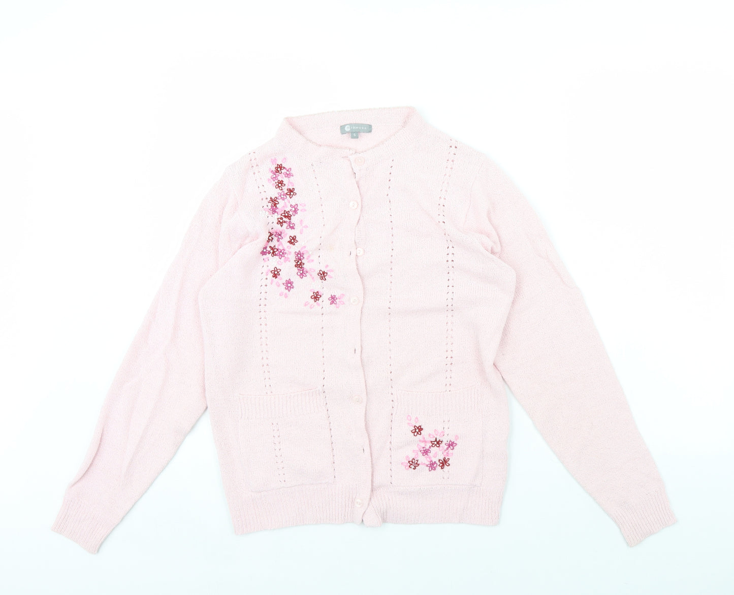 mia mod Womens Pink   Cardigan Jumper Size S