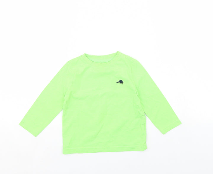 F&F Baby Green Basic T-Shirt Size 18-24 Months