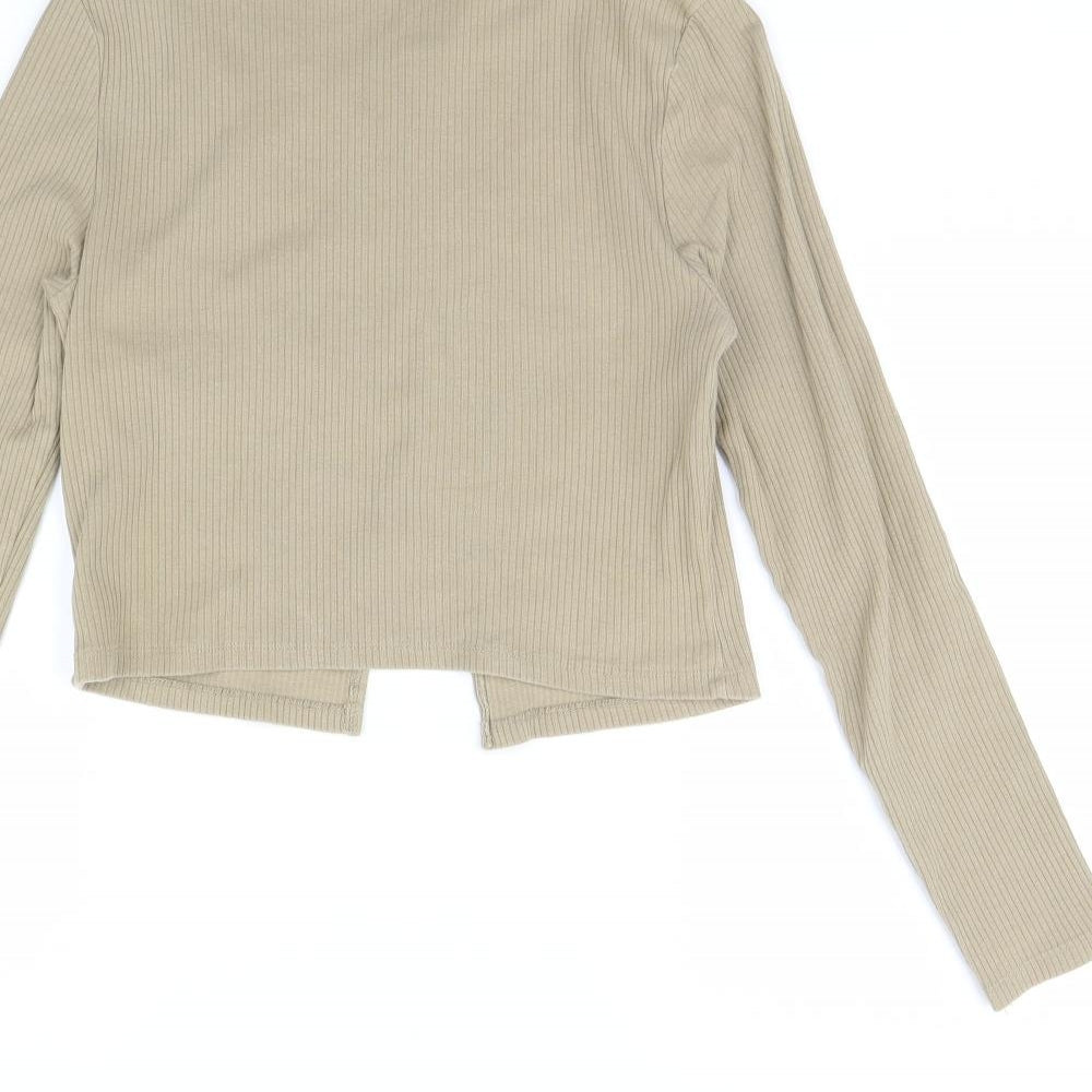 ASOS Womens Beige   Basic Blouse Size 12