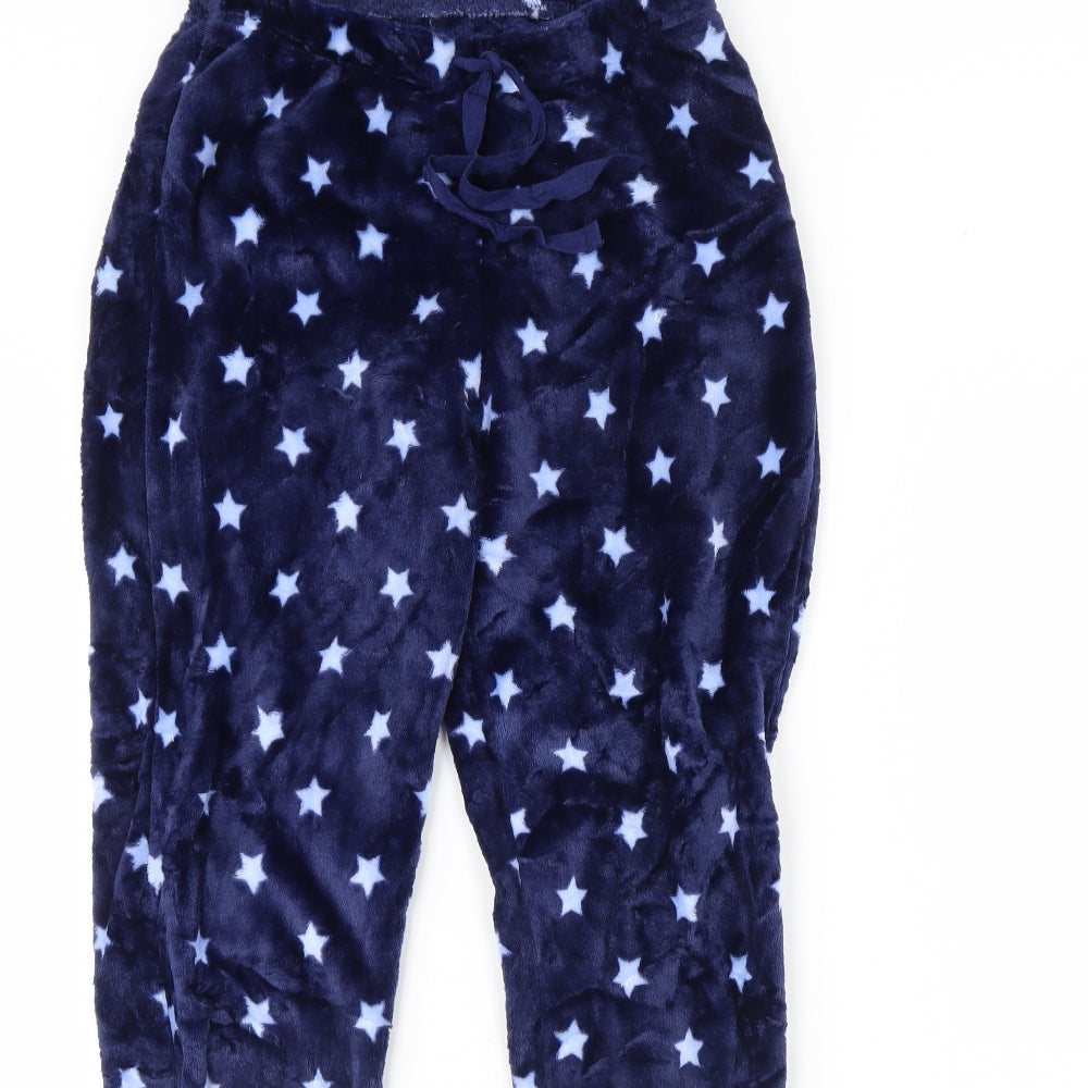 George Womens Blue Solid  Cami Pyjama Pants Size 8  - star