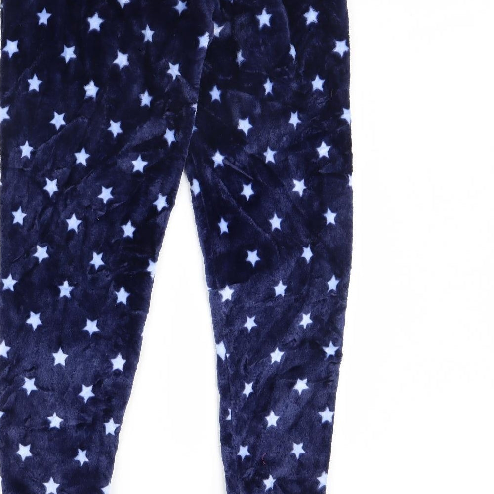 George Womens Blue Solid  Cami Pyjama Pants Size 8  - star