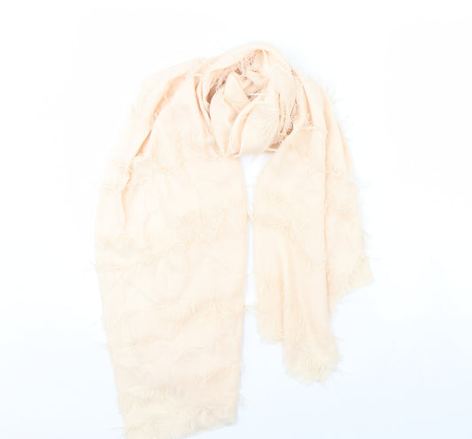 Front view of Preworn women’s ivory scarf