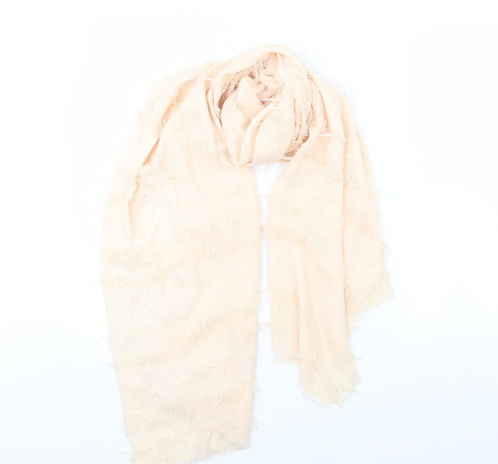 Preworn Womens Ivory    Scarf