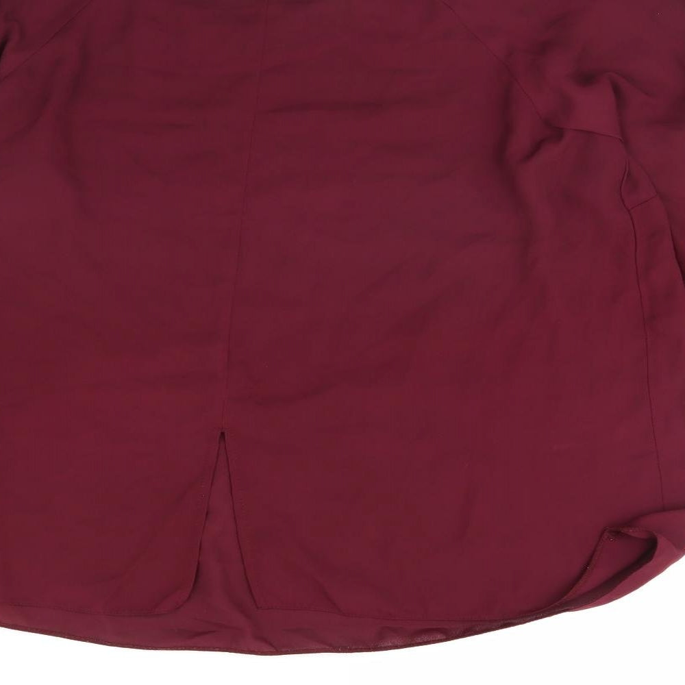 Papaya Womens Red   Basic Blouse Size 18