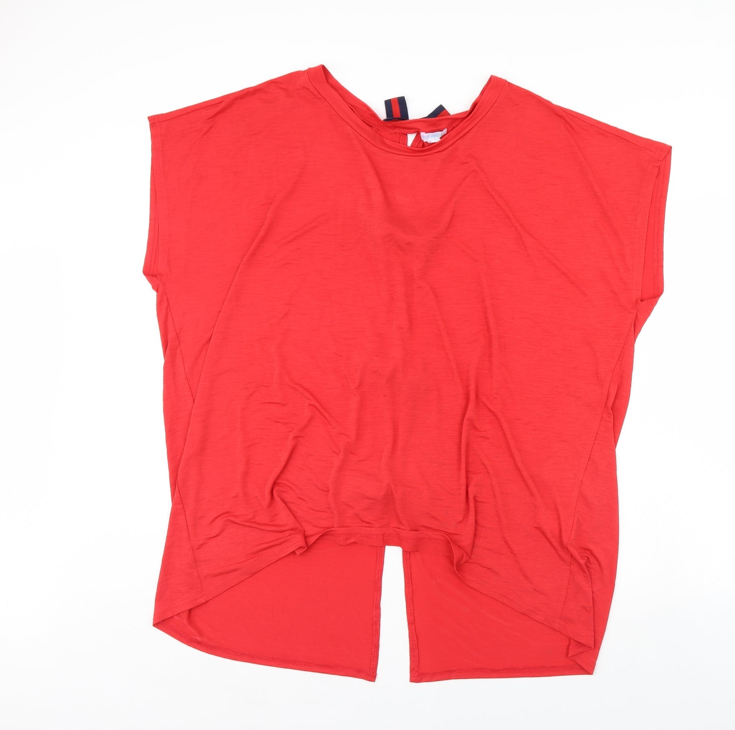 Blue vanilla Womens Red   Basic Blouse Size 20