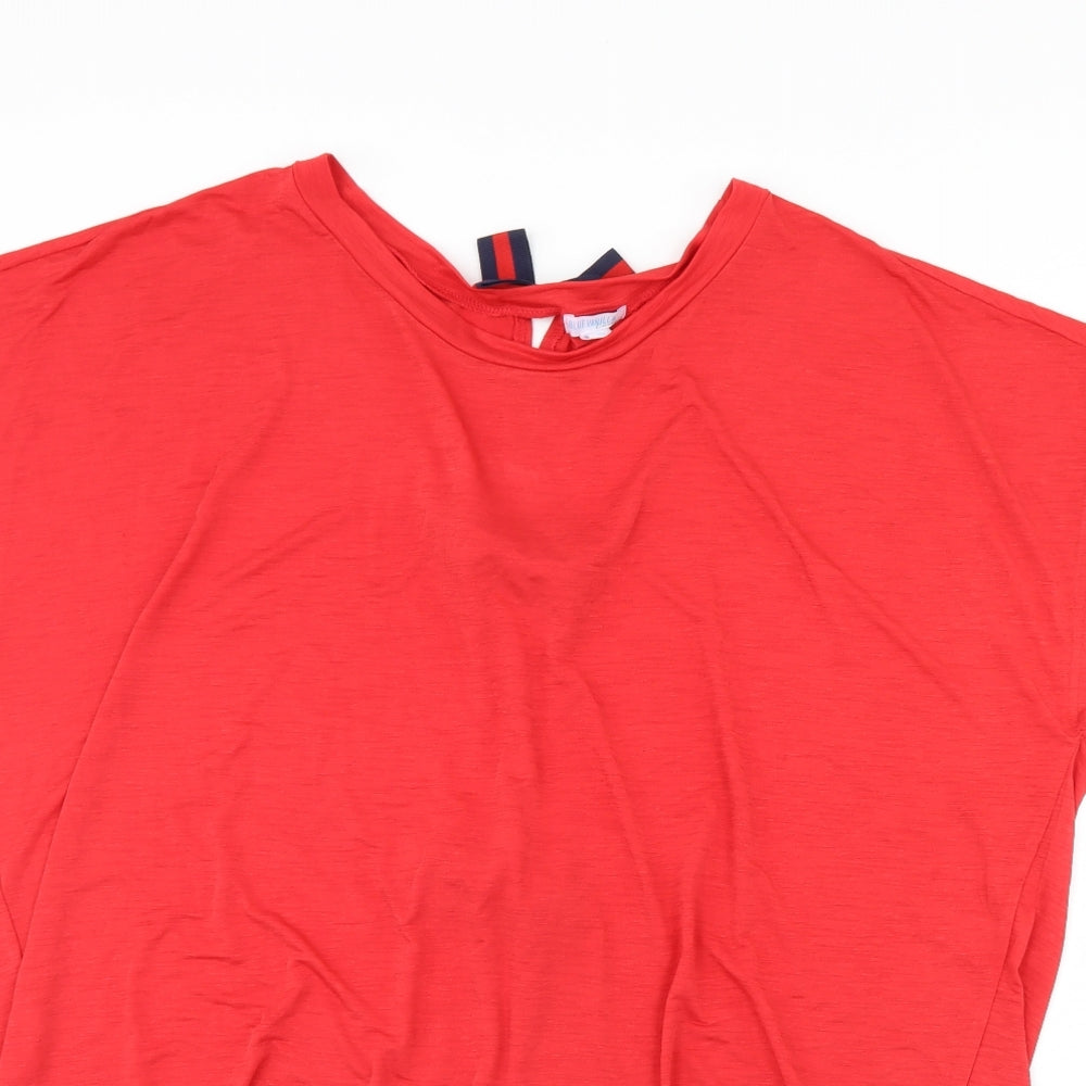 Blue vanilla Womens Red   Basic Blouse Size 20