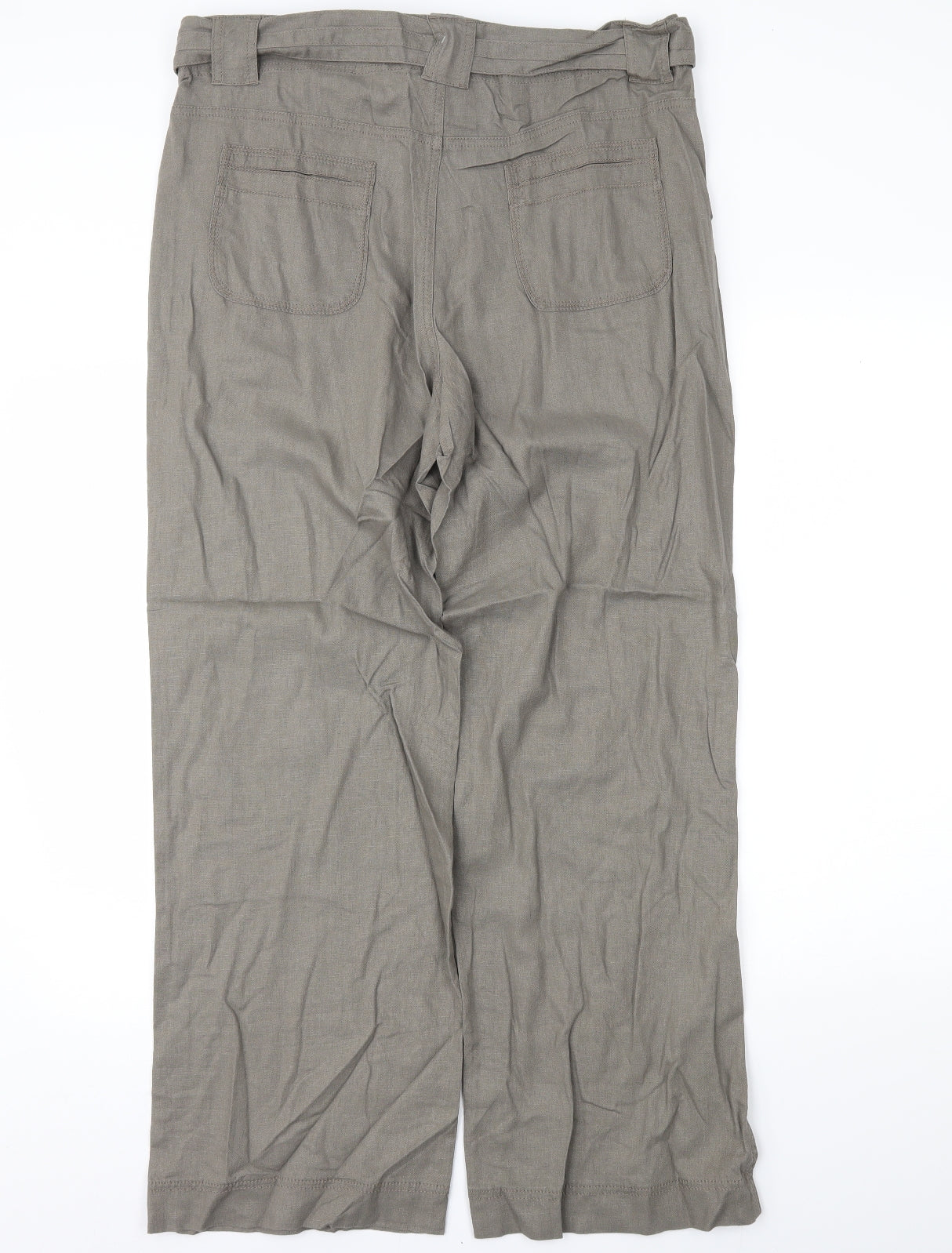 Marks and Spencer Womens Brown   Trousers  Size 16 L27.5 in